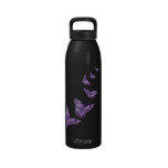 Purple Butterfly Flight Liberty Bottle Reusable Water Bottle
