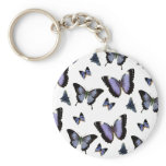 Purple Butterfly Pattern keychains