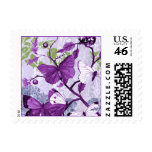 Purple Butterfly Size Small Postage