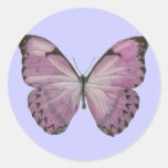 Purple Butterfly Sticker