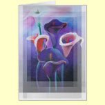 Purple Calla Lilies cards