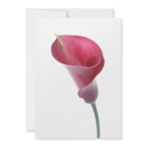 Purple Calla Lily Invitation
