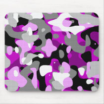 Purple Camo mousepads