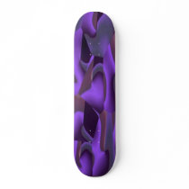 Purple Camouflage Skateboard