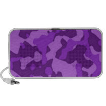 Purple Camouflage speakers