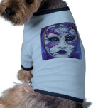 Purple Carnival Mask by PSOVART Doggie Shirt