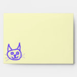Purple Cat Envelope