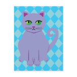 Purple Cat Postcards