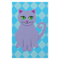 Purple Cat Stationery
