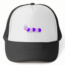 purple caterpillar hats