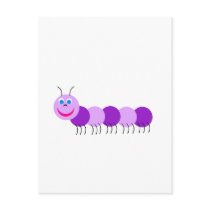 purple caterpillar postcards by shopaholicchick purple caterpillar postcards