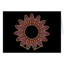 Purple Celtic Circle Knotwork Cards #2 cards