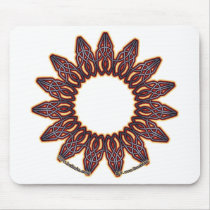 Purple Celtic Circle Knotwork Mousepads mousepads
