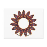 Purple Celtic Circle Knotwork Postcards
