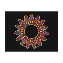 Purple Celtic Circle Knotwork Postcards #2 postcards
