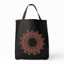 Purple Celtic Circle Knotwork Totes Bags by Beltain Purple Celtic Circle Knotwork Totes Bags