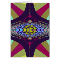 Purple Centipede Fractal Cards