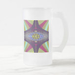 Purple Centipede Fractal Mug