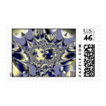 Purple Chaos Postage Stamp