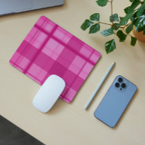 purple checks mousepads