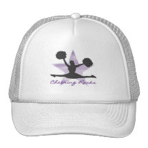 Purple Cheering Rocks T-shirts and Gifts Mesh Hats