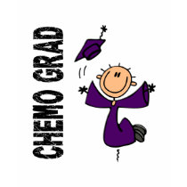 Purple CHEMO GRAD 1 (Pancreatic Cancer) t-shirts by awarenessgifts Purple CHEMO GRAD 1 (Pancreatic Cancer) t-shirts