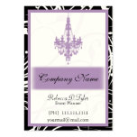 purple Chic Business Cards business cards