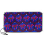 Purple Christmas Bauble Pattern Mp3 Speaker