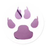 Purple Claw Sticker