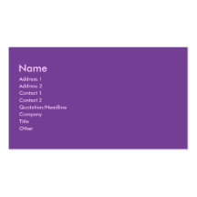 Purple color business cards
