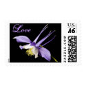 Purple Columbine, Love postage