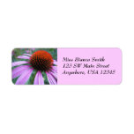 Purple Coneflower Address Labels