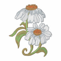 Purple Coneflowers embroidered shirts by ZazzleEmbroidery Purple Coneflowers embroidered shirts