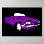 Purple Consul Capri Print