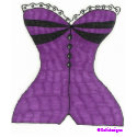 Purple Corset t-shirts
