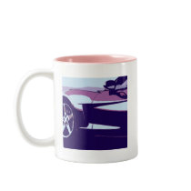 Purple Corvette mugs by Incatneato Purple Corvette mugs