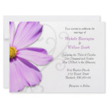 Purple Cosmo Custom Invitations