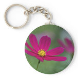 Purple Cosmos Keychain