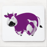 Purple Cow Mouse Pad