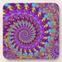 Purple Crazy Fractal Coaster
