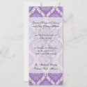 purple cream damask pattern