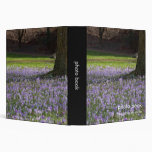 Purple Crocuses DSC5434 Vinyl Binder