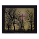 Purple Cross posters by DigitalApoptosis Purple Cross posters