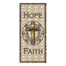 Purple Cross Rack Cards
