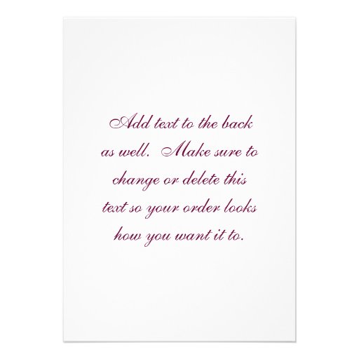 Purple Crown Personalized Invite
