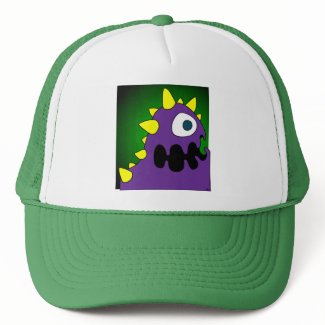 PURPLE CRUNCHER hat