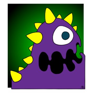 PURPLE CRUNCHER shirt