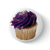 Purple Cupcake buttons