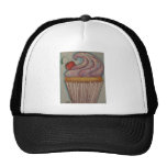 Purple cupcake hat