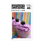 Purple Cupcakes postage